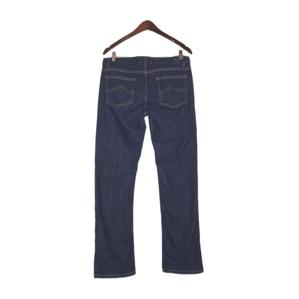 Patagonia Womens Denim Jeans 29 Dark Wash Blue Straight Mid Rise Organic Cotton - Picture 5 of 11